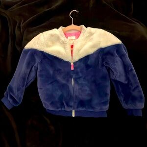 Cat & Jack Faux Fur Zip-Up Jacket.